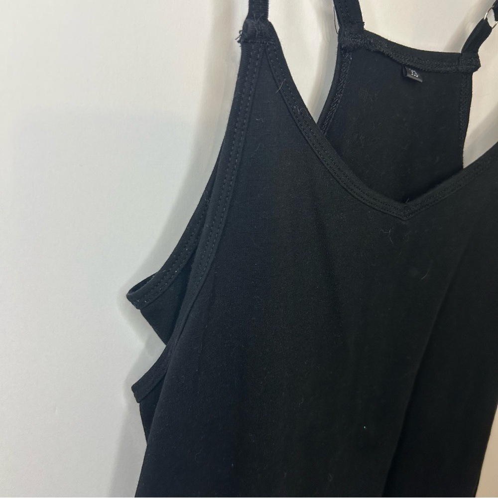 Caracilia Black Sleeveless Athletic Mini Dress with Romper, Size XS - Picture 8 of 12